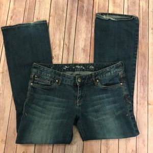 {Express} Stella Boot Cut Jeans- Medium Wash